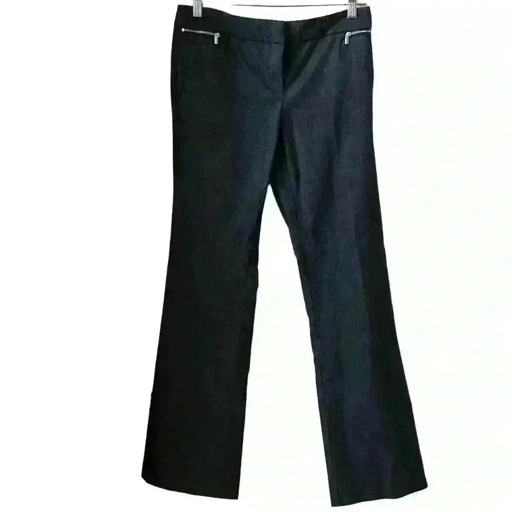 7th Avenue New York & Company Women's Dark Blue Dress Pants Size 4 Formal